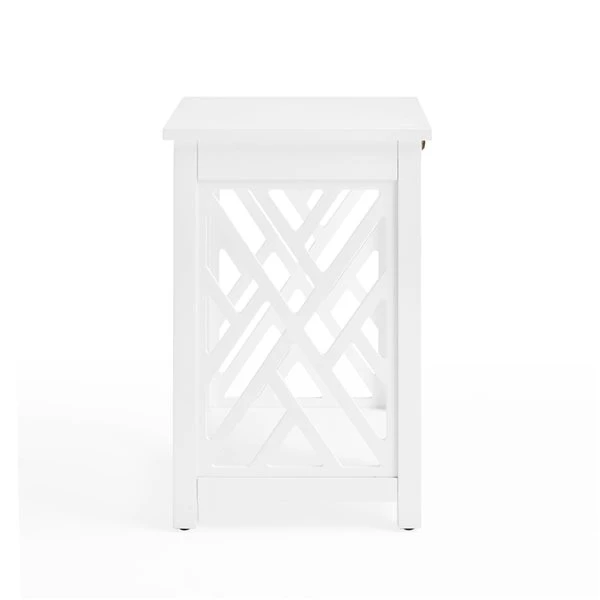 Alaterre Coventry 36-in White Pine Accent Table Set - 2-Piece 5 Alaterre Coventry 36-in White Pine Accent Table Set - 2-Piece - Image 5