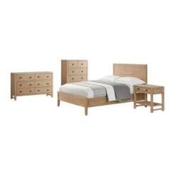 Alaterre Arden Light Driftwood Traditional Queen Bedroom Set - 4-Piece 7 Alaterre Arden Light Driftwood Traditional Queen Bedroom Set - 4-Piece -Safavieh Shop 331062204 MainImage 001 l