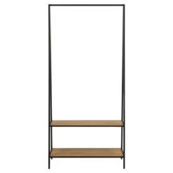 Seaford Industrial Freestanding Clothes Rack With 2 Shelves And Hangin 9 Seaford Industrial Freestanding Clothes Rack With 2 Shelves And Hangin -Safavieh Shop 331062723 AlternateImage2 l