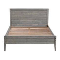 Alaterre Windsor Driftwood Grey Full Panel Bed -Safavieh Shop 331062895 AlternateImage3 l