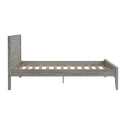 Alaterre Windsor Driftwood Grey Full Panel Bed -Safavieh Shop 331062895 AlternateImage4 l