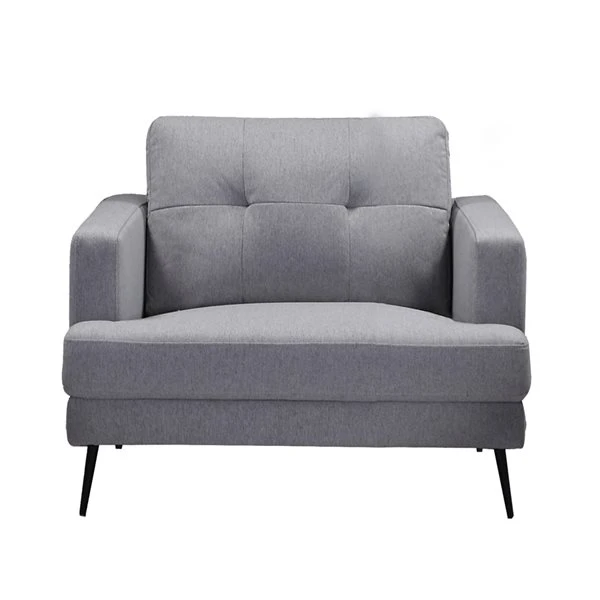 HomeTrend Avery Grey Living Room Set - 3-Piece 1 HomeTrend Avery Grey Living Room Set - 3-Piece