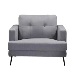 HomeTrend Avery Grey Linen Living Room Set - 2-Piece -Safavieh Shop 331063876 AlternateImage2 l