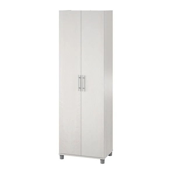 Systembuild Evolution Camberly 23.7-in Wood Composite Freestanding Utility Storage Cabinet In Ivory Oak 5 Systembuild Evolution Camberly 23.7-in Wood Composite Freestanding Utility Storage Cabinet In Ivory Oak - Image 5