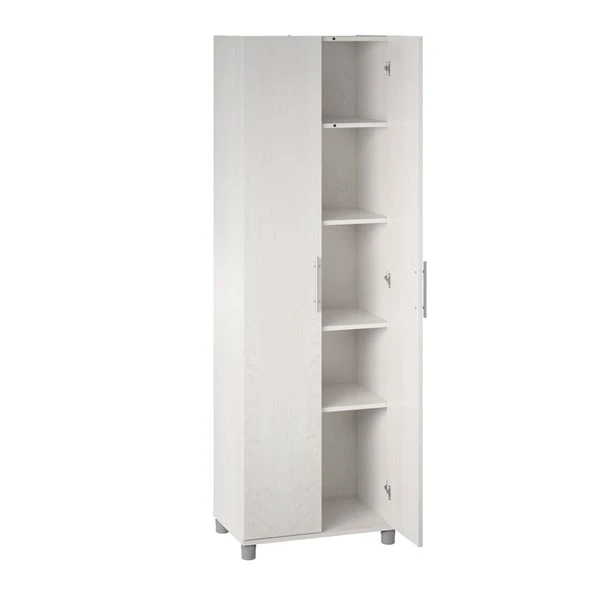 Systembuild Evolution Camberly 23.7-in Wood Composite Freestanding Utility Storage Cabinet In Ivory Oak 2 Systembuild Evolution Camberly 23.7-in Wood Composite Freestanding Utility Storage Cabinet In Ivory Oak - Image 2