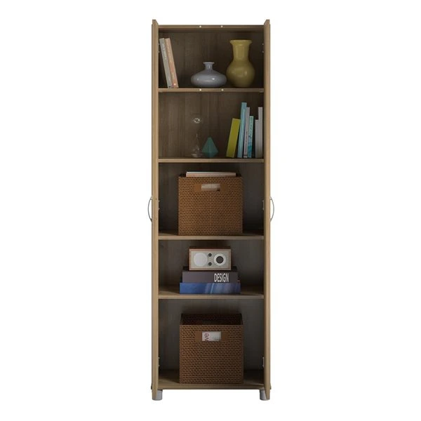 Systembuild Evolution Lory 23.7-in Wood Composite Freestanding Utility Storage Cabinet In Natural 4 Systembuild Evolution Lory 23.7-in Wood Composite Freestanding Utility Storage Cabinet In Natural - Image 4