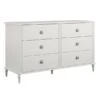 Little Seeds Rowan Valley Arden White 6-Drawer Standard Dresser