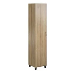 Systembuild Evolution Lory 15.67-in Wood Composite Freestanding Utility Storage Cabinet In Natural
