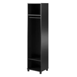Systembuild Evolution Lory 18.23-in Wood Composite Freestanding Utility Storage Cabinet In Black -Safavieh Shop 331068467 AlternateImage3 l