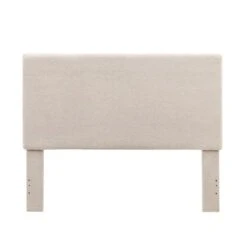 Linon Home Decor Foxhall Rectangle Headboard Sherpa Upholstered Natural Full/Queen -Safavieh Shop 331068779 AlternateImage1 l