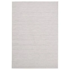 Ecarpet Yeta 7-ft X 10-ft Grey Rectangular Indoor Solid Area Rug