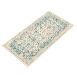 Ecarpet Wilby 3-ft X 5-ft Light Green Rectangular Indoor Geometric Area Rug -Safavieh Shop 332000950 AlternateImage3 l