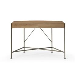 Loft Lyfe Kaius 44.8-in Natural/Bronze Writing Desk 7 Loft Lyfe Kaius 44.8-in Natural/Bronze Writing Desk -Safavieh Shop 332001853 AlternateImage2 l
