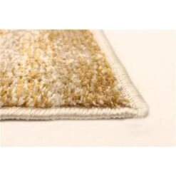 ECARPET Devos Ivory/Gold 3-ft 11-in X 5-ft 7-in Rectangular Indoor Area Rug