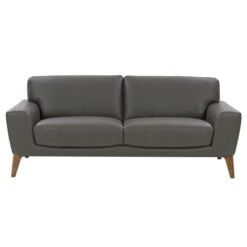 CorLiving London Modern Grey Faux Leather Sofa 9 CorLiving London Modern Grey Faux Leather Sofa -Safavieh Shop 332003337 AlternateImage1 l