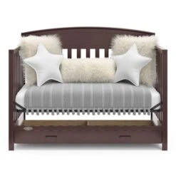 Graco Benton 5-in-1 Convertible Crib With Drawer - Espresso -Safavieh Shop 332004033 AlternateImage3 l