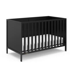 Graco Theo 3-in-1 Convertible Crib - Black -Safavieh Shop 332004045 MainImage 001 l