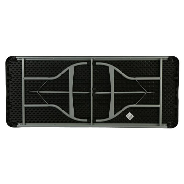 LIFETIME Foldable Black Table Premium Commercial Black Plastic 6-ft 3 LIFETIME Foldable Black Table Premium Commercial Black Plastic 6-ft - Image 3