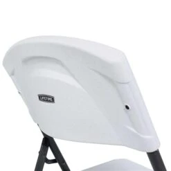 LIFETIME Commercial Folding Chair White Plastic And Black 4-Pack 9 LIFETIME Commercial Folding Chair White Plastic And Black 4-Pack -Safavieh Shop 332005533 AlternateImage3 l