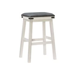 Linon Home Decor Mcmillan Off-white Backless Bar Stool 7 Linon Home Decor Mcmillan Off-white Backless Bar Stool -Safavieh Shop 332006798 MainImage 001 l