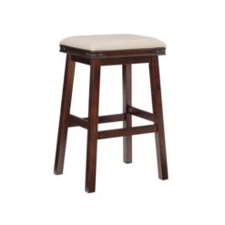 Linon Home Decor Mcmillan Brown Backless Bar Stool 8 Linon Home Decor Mcmillan Brown Backless Bar Stool -Safavieh Shop 332006856 MainImage 001 l