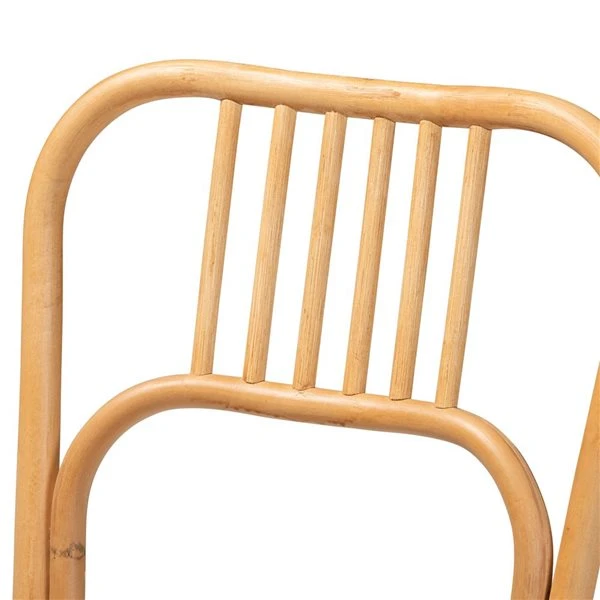 Baxton Studio Ivora Traditional Side Chair With Wicker Frame - Set Of 2 5 Baxton Studio Ivora Traditional Side Chair With Wicker Frame - Set Of 2 - Image 5