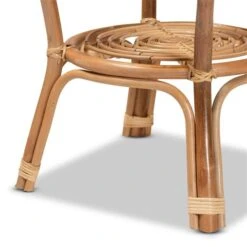 Baxton Studio Cariel Natural Wicker Round End Table 7 Baxton Studio Cariel Natural Wicker Round End Table -Safavieh Shop 332007511 AlternateImage3 l