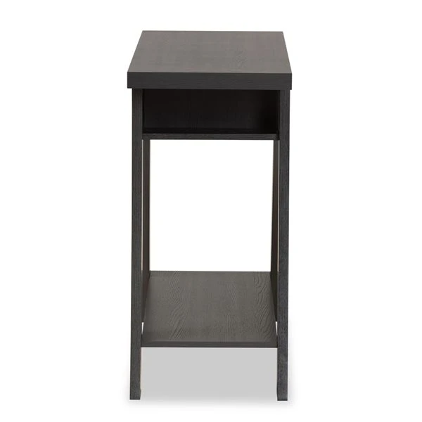 Baxton Studio Herman Dark Brown Modern Console Table 4 Baxton Studio Herman Dark Brown Modern Console Table - Image 4