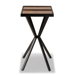 Baxton Studio Carlo Walnut Brown/Black Modern Console Table 7 Baxton Studio Carlo Walnut Brown/Black Modern Console Table -Safavieh Shop 332007668 AlternateImage2 l