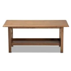 Baxton Studio Reese Walnut Brown Wood Coffee Table 7 Baxton Studio Reese Walnut Brown Wood Coffee Table -Safavieh Shop 332007704 AlternateImage1 l