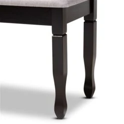 Baxton Studio Corey Grey And Dark Brown Rectangular Dining Bench 8 Baxton Studio Corey Grey And Dark Brown Rectangular Dining Bench -Safavieh Shop 332007746 AlternateImage3 l
