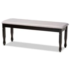 Baxton Studio Corey Grey And Dark Brown Rectangular Dining Bench 7 Baxton Studio Corey Grey And Dark Brown Rectangular Dining Bench -Safavieh Shop 332007746 MainImage 001 l