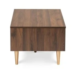 Baxton Studio Landen Walnut Brown Wood Coffee Table