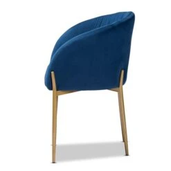 Baxton Studio Ballard Contemporary Polyester Upholstered Side Chair With Wood Frame -Safavieh Shop 332007798 AlternateImage2 l