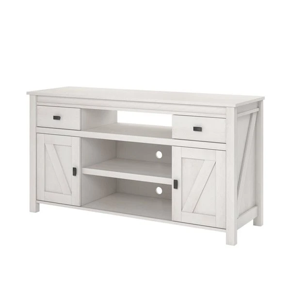 Ameriwood Home Farmington Ivory Oak TV Stand For TVs Up To 60-in 5 Ameriwood Home Farmington Ivory Oak TV Stand For TVs Up To 60-in - Image 5