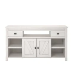 Ameriwood Home Farmington Ivory Oak TV Stand For TVs Up To 60-in 8 Ameriwood Home Farmington Ivory Oak TV Stand For TVs Up To 60-in -Safavieh Shop 332009402 AlternateImage4 l
