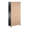 Systembuild Evolution Lory 36-in Wood Composite Freestanding Storage Cabinet In Black