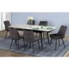 Brassex Sorrento 7-Piece Dining Set - Espresso