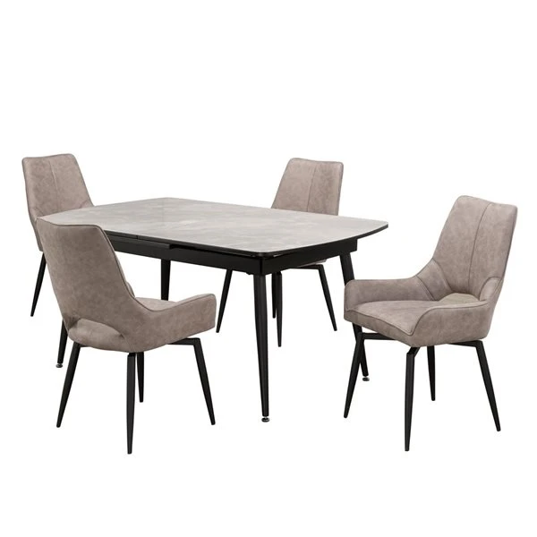 Brassex Ambrose 5-Piece Dining Set 1 Brassex Ambrose 5-Piece Dining Set