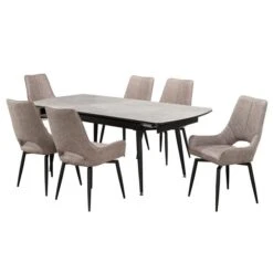 Brassex Ambrose 7-Piece Dining Set