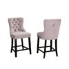 Brassex Verona Beige Counter Stool - Set Of 2