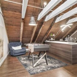 ECARPET Oregon Abstract 5.25-ft X 7.25-ft Cream And Grey Rectangular Area Rug -Safavieh Shop 332011039 AlternateImage1 l