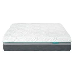 Sleepenvie 14-in Medium Queen Gel Foam Pocket Coil Hybrid Mattress -Safavieh Shop 332016044 MainImage 001 l
